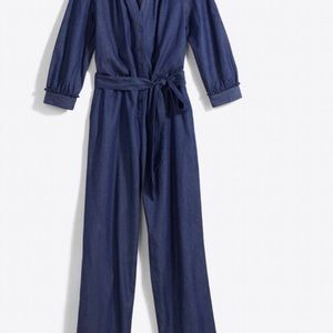 Draper James denim jumpsuit size xxl. NWT.